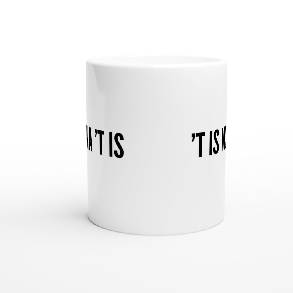 Mok voor koffie/thee - grof gebekt - 't is wa 't is - LaLaLou
