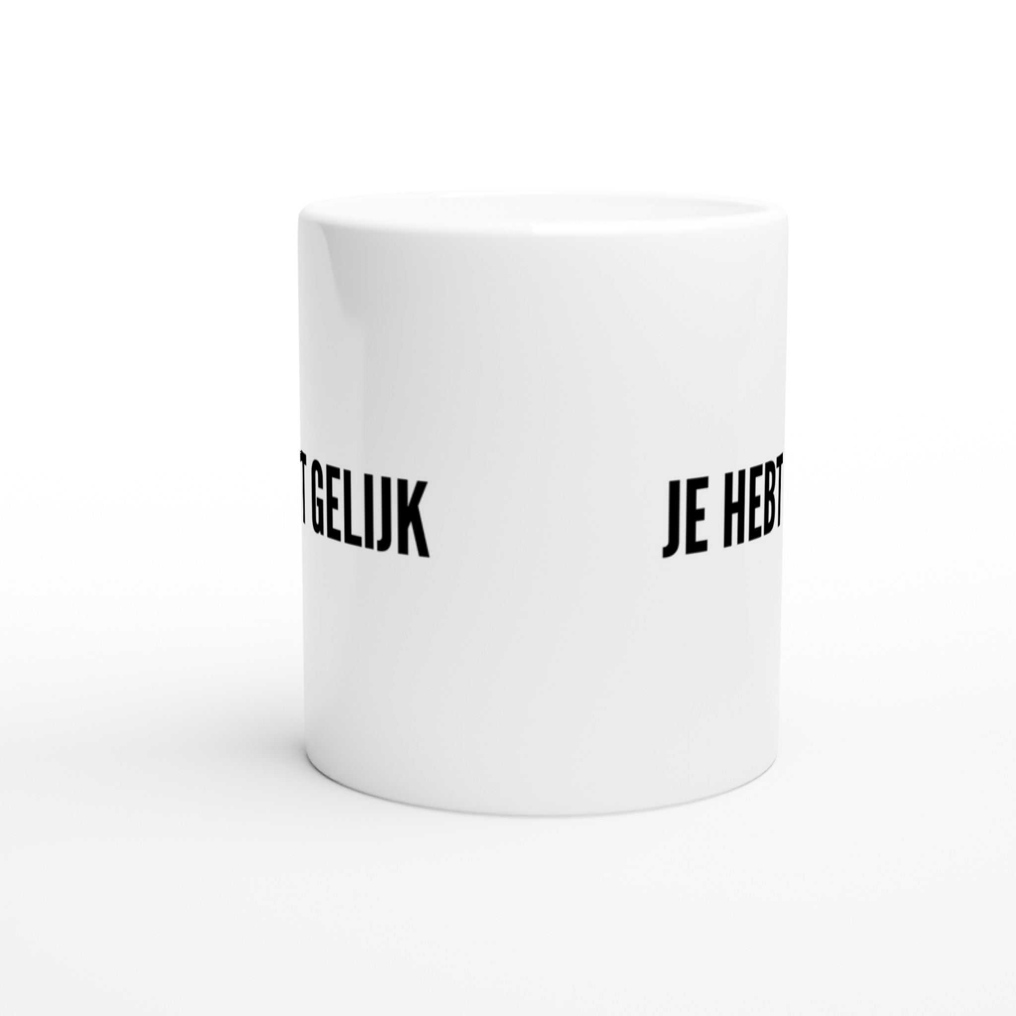 Mok voor koffie/thee - grof gebekt - je hebt gelijk - LaLaLou