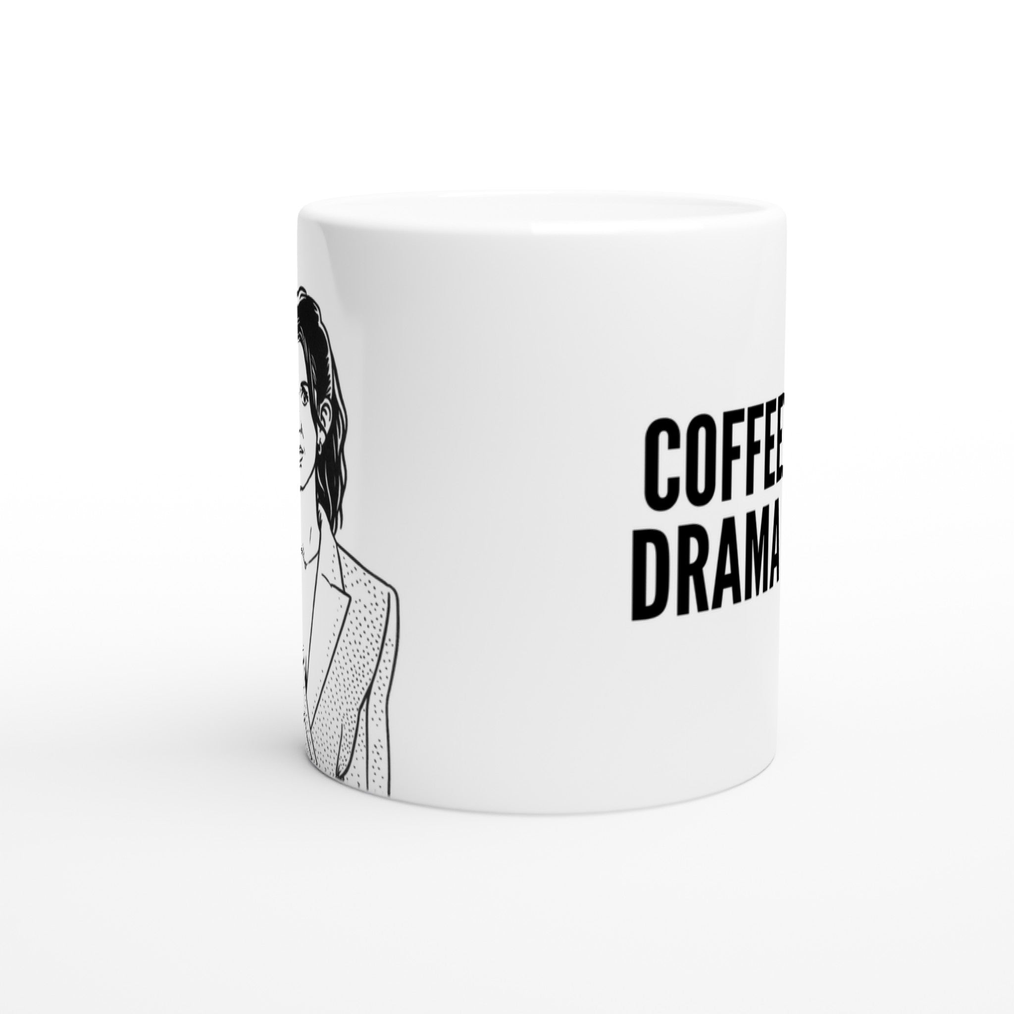 Mok voor koffie/thee - Drama - Coffee first, drama later - LaLaLou