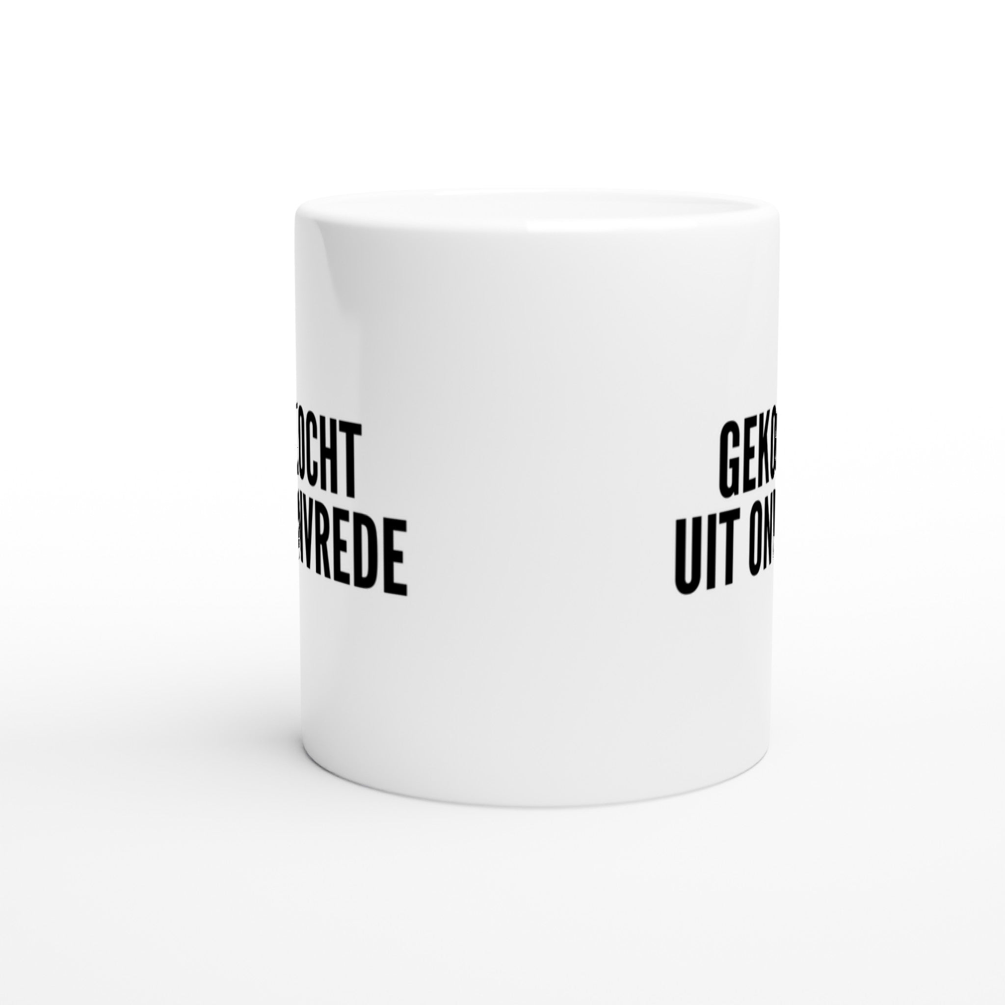 Mok voor koffie/thee - grof gebekt - gekocht uit onvrede - LaLaLou