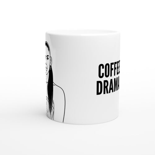 Mok voor koffie/thee - Drama - Coffee first, drama later - LaLaLou