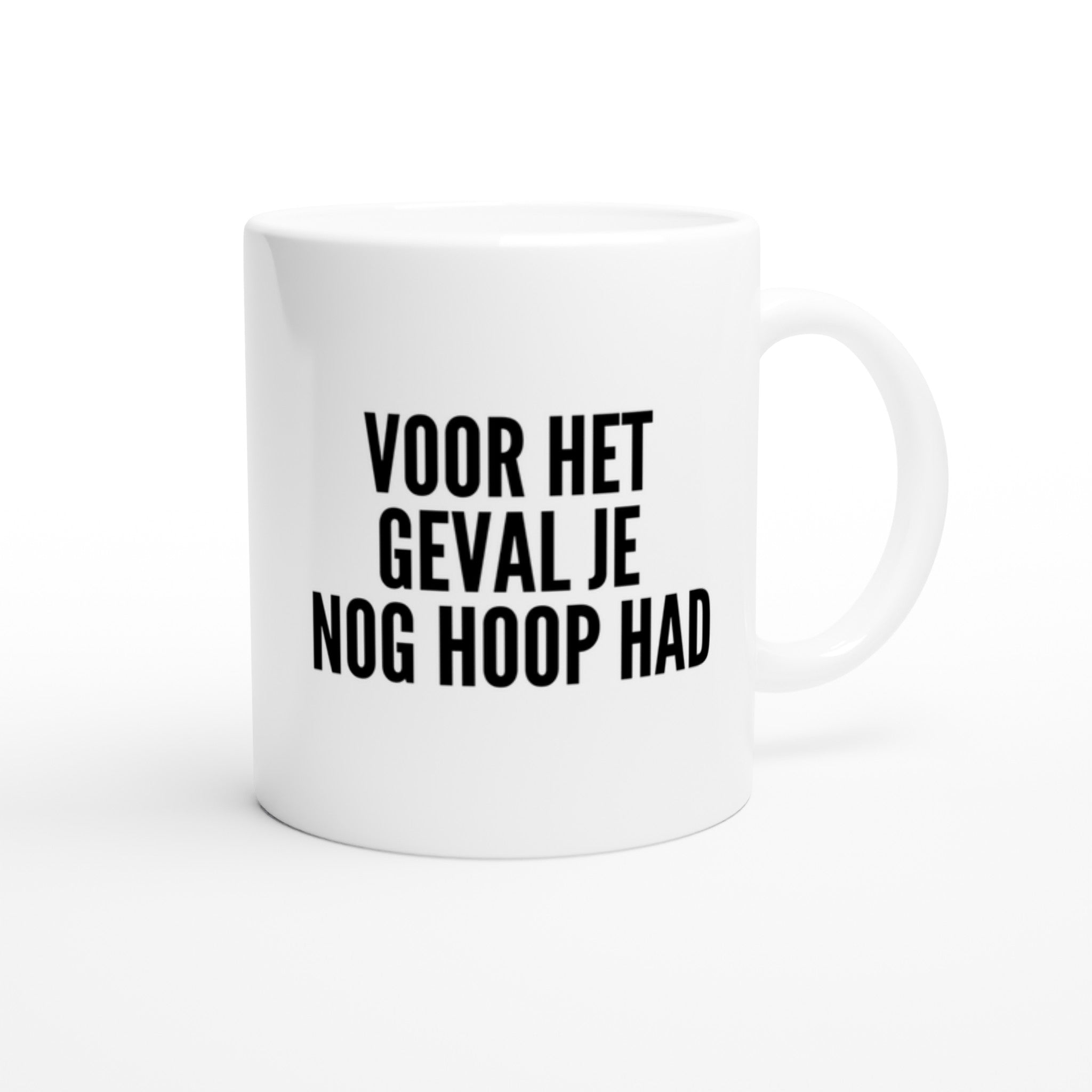 Mok voor koffie/thee - grof gebekt - voor het geval je nog hoop had - LaLaLou