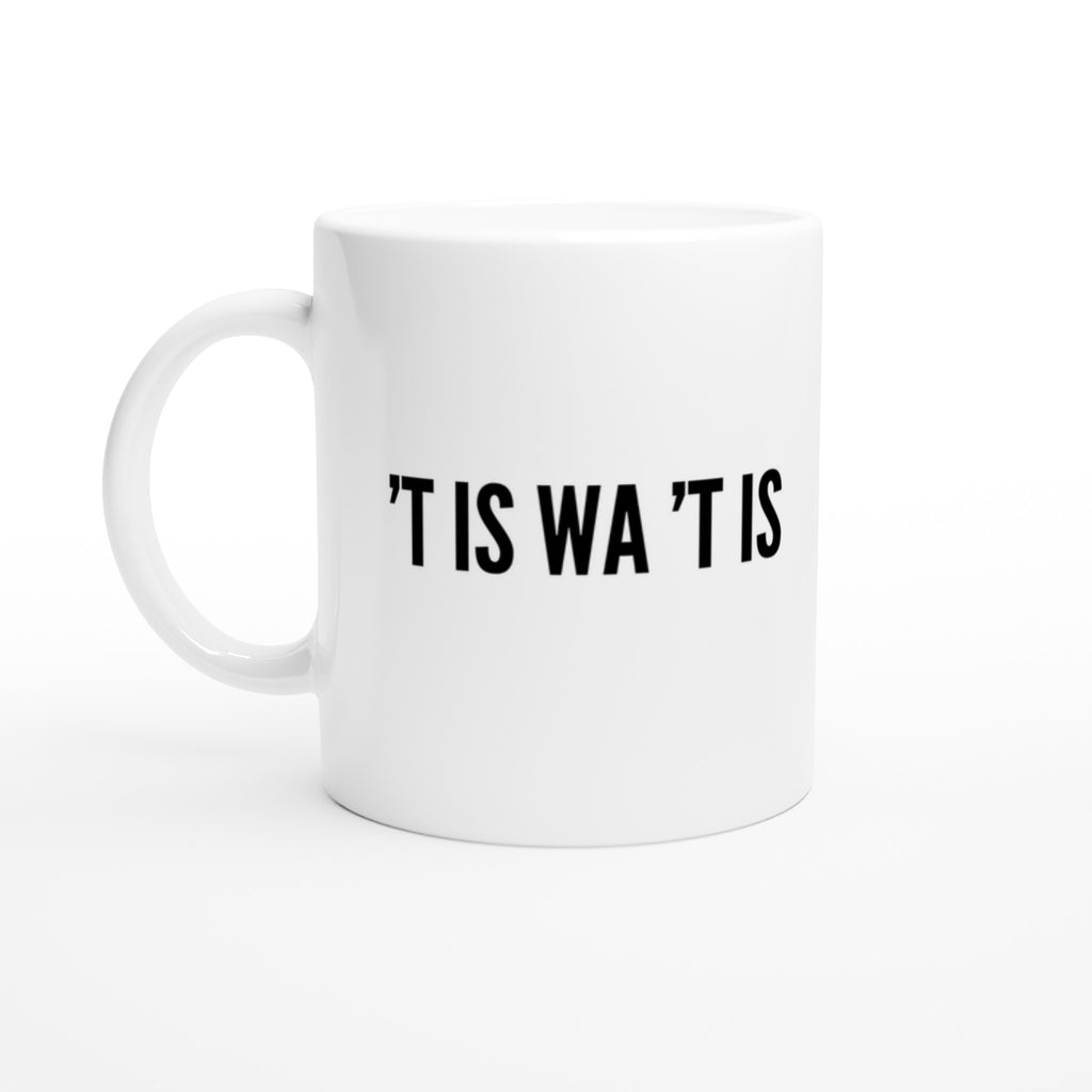 Mok voor koffie/thee - grof gebekt - 't is wa 't is - LaLaLou
