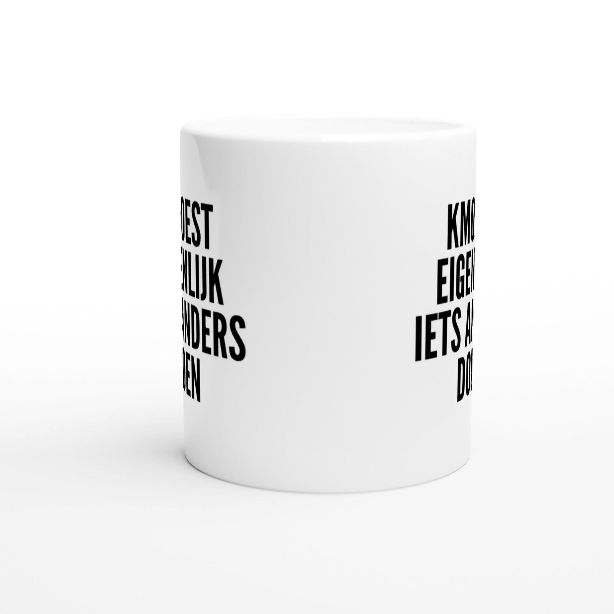 Mok voor koffie/thee - grof gebekt - kmoest eigenlijk iets anders doen - LaLaLou