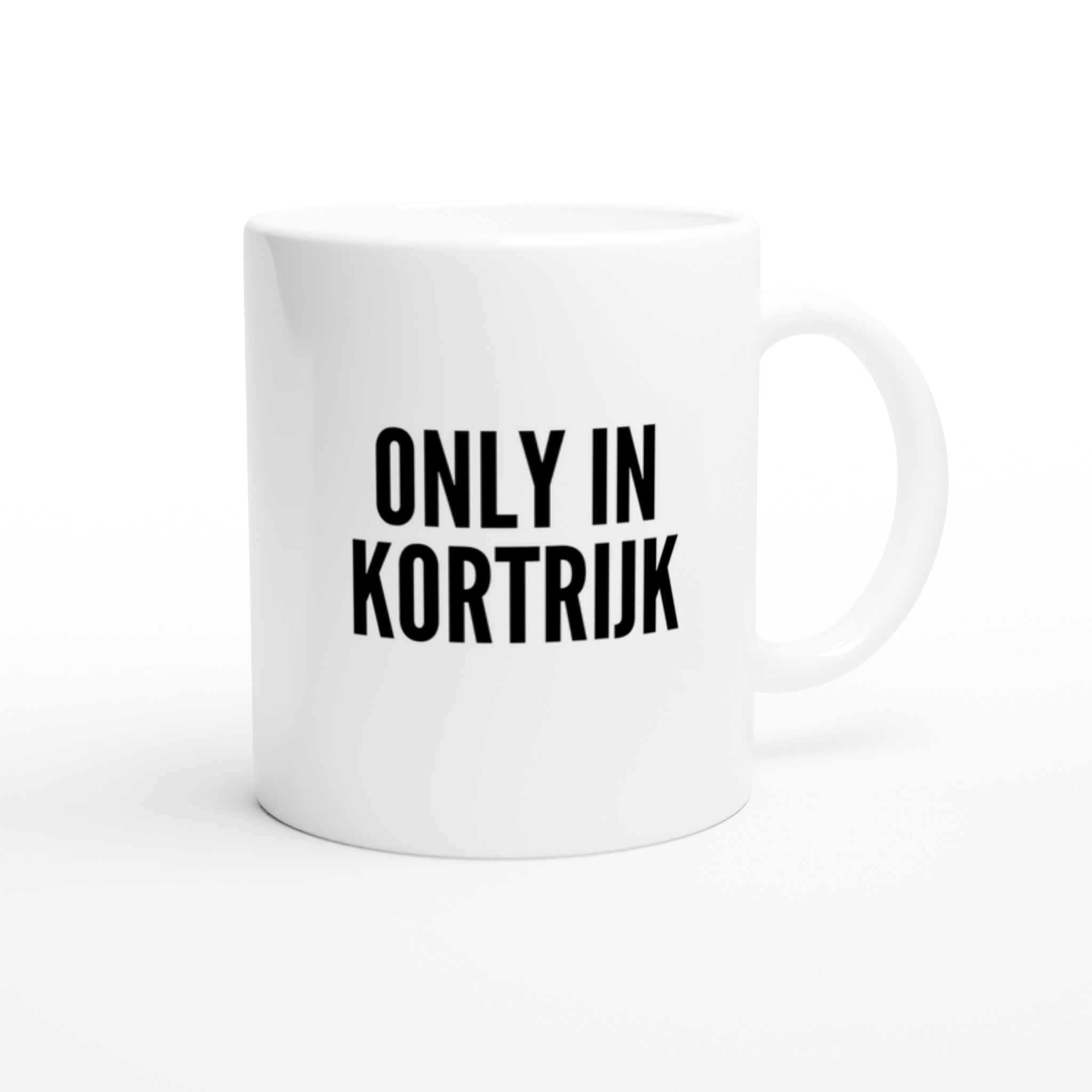 Mok voor koffie/thee - Only in... Vlaamse steden - Kortrijk - LaLaLou