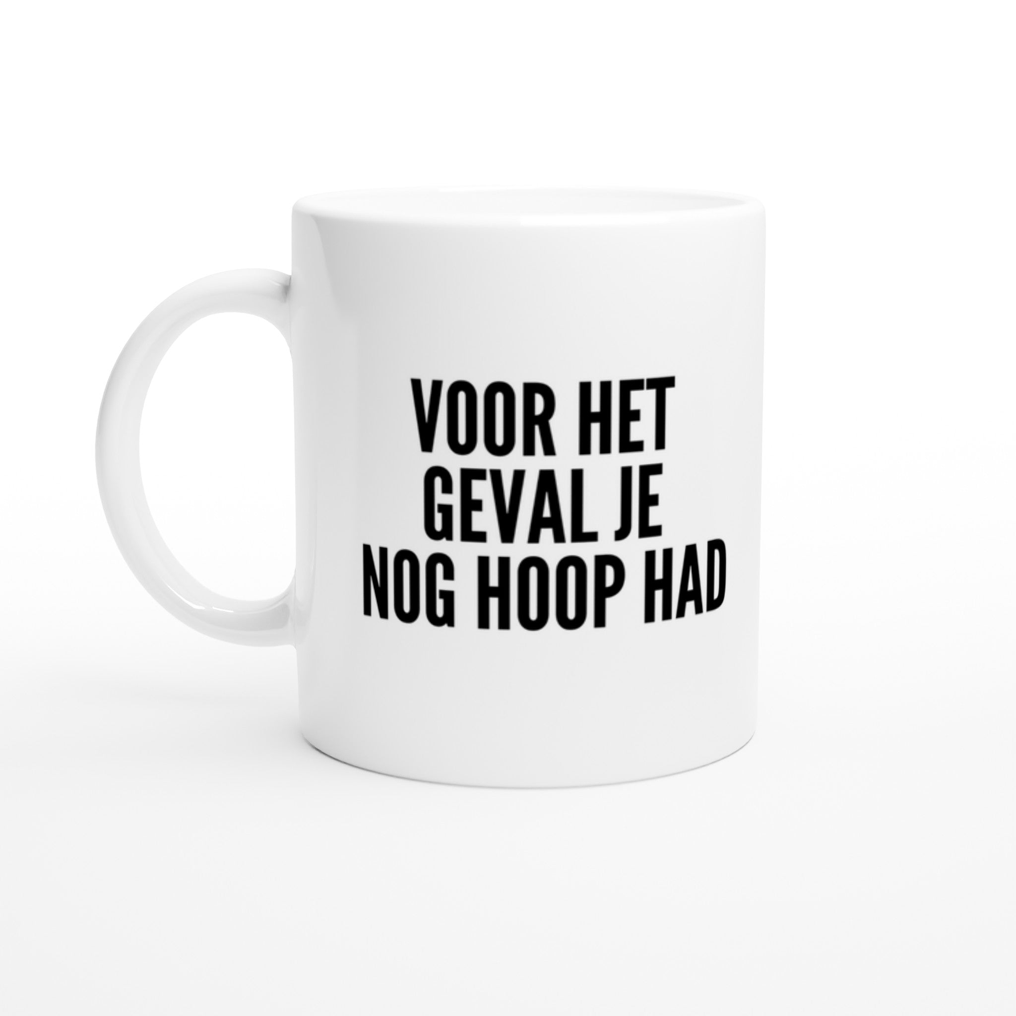 Mok voor koffie/thee - grof gebekt - voor het geval je nog hoop had - LaLaLou