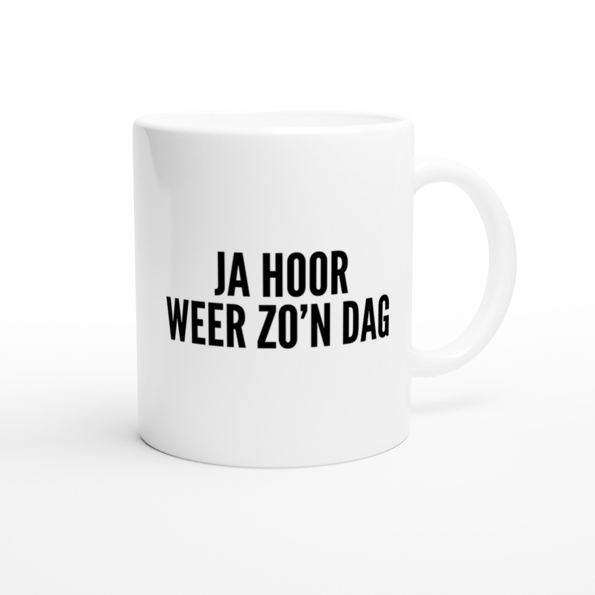 Mok voor koffie/thee - grof gebekt - ja hoor, weer zo'n dag - LaLaLou