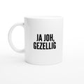 Mok voor koffie/thee - grof gebekt - ja joh, gezellig - LaLaLou