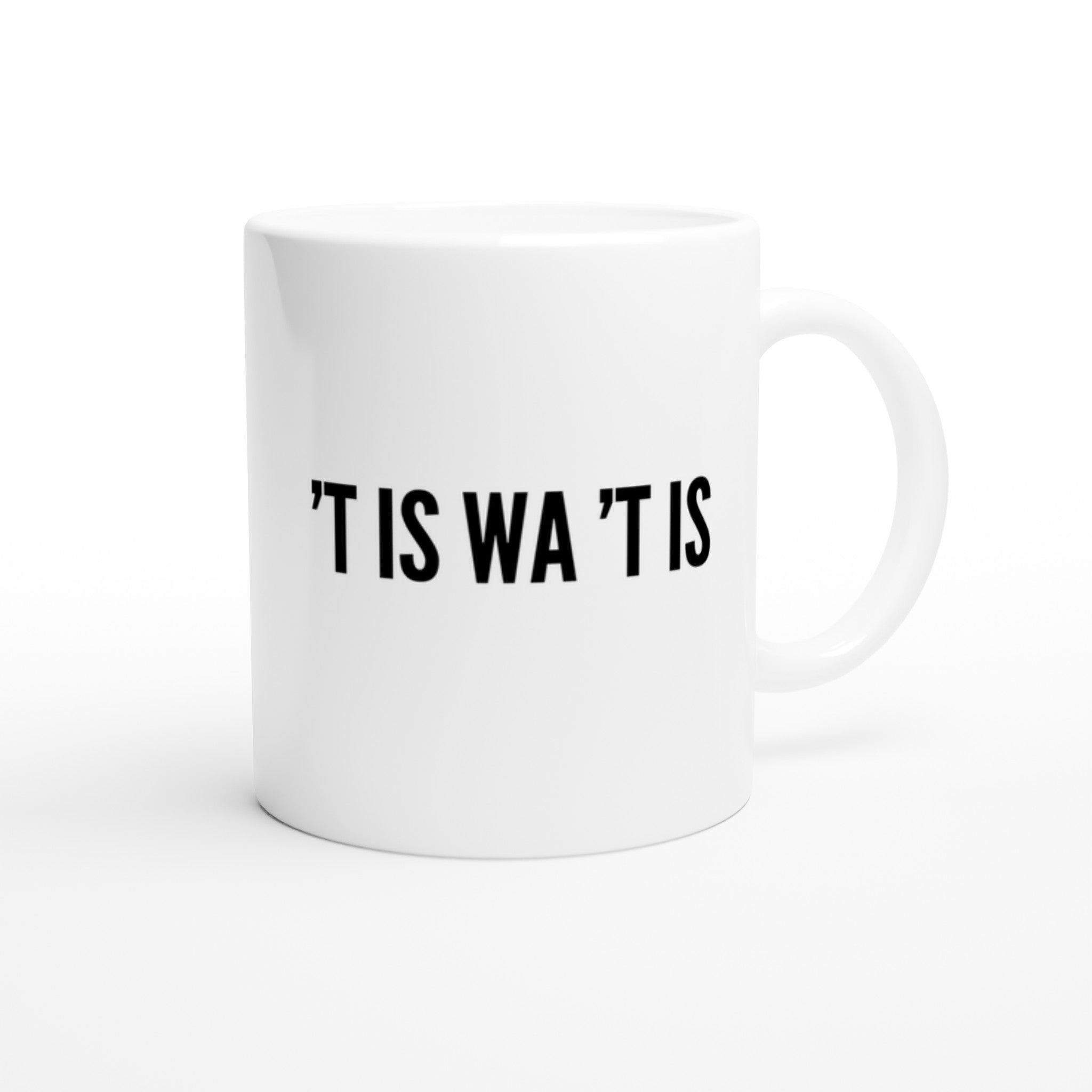 Mok voor koffie/thee - grof gebekt - 't is wa 't is - LaLaLou