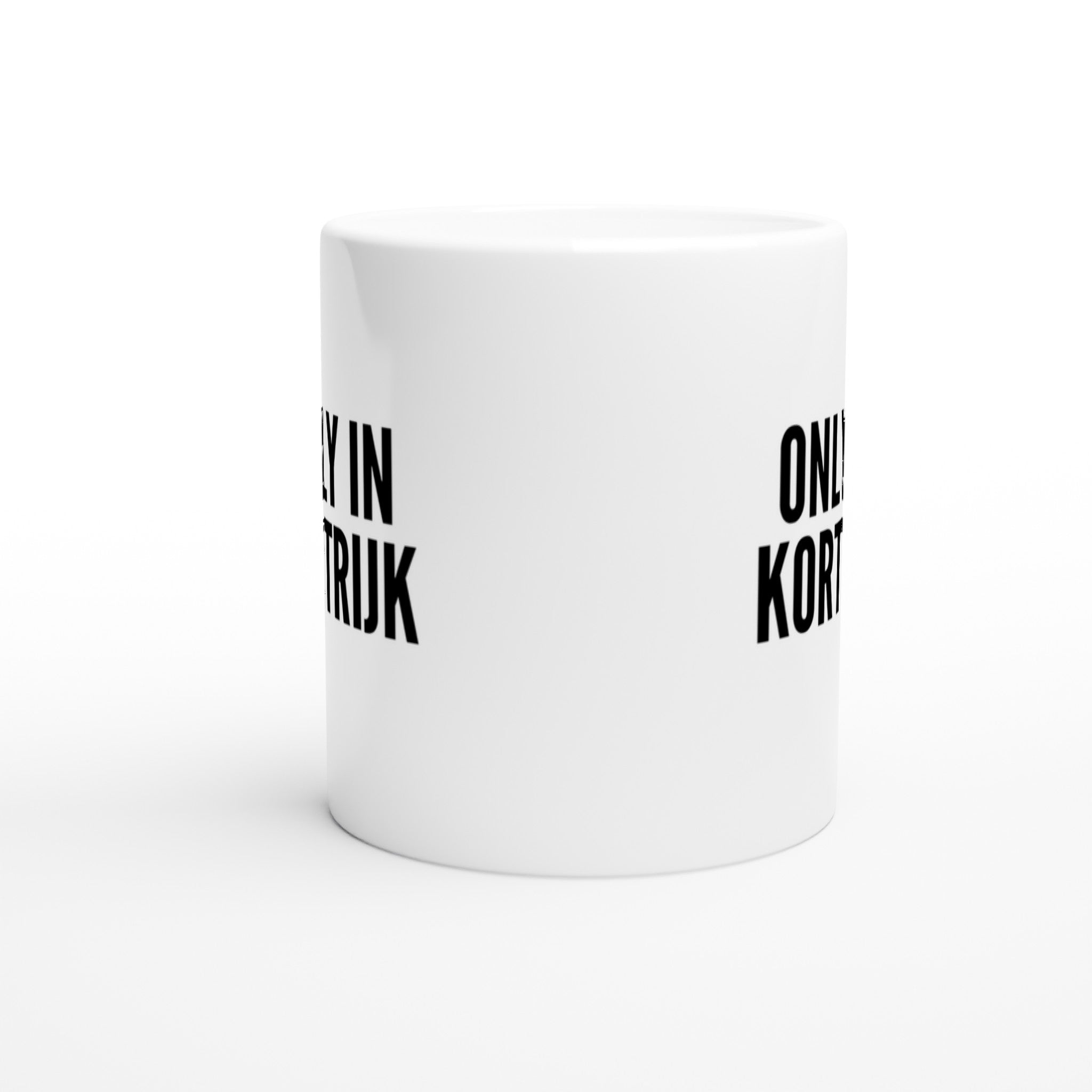 Mok voor koffie/thee - Only in... Vlaamse steden - Kortrijk - LaLaLou