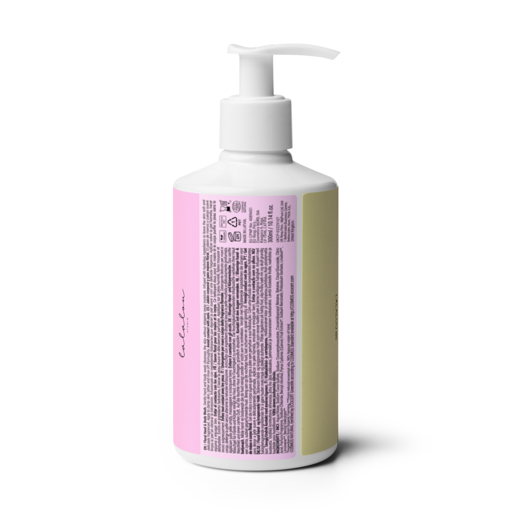Gel douche mains et corps - Floral - Édition rose - Je m'attendais à mieux.