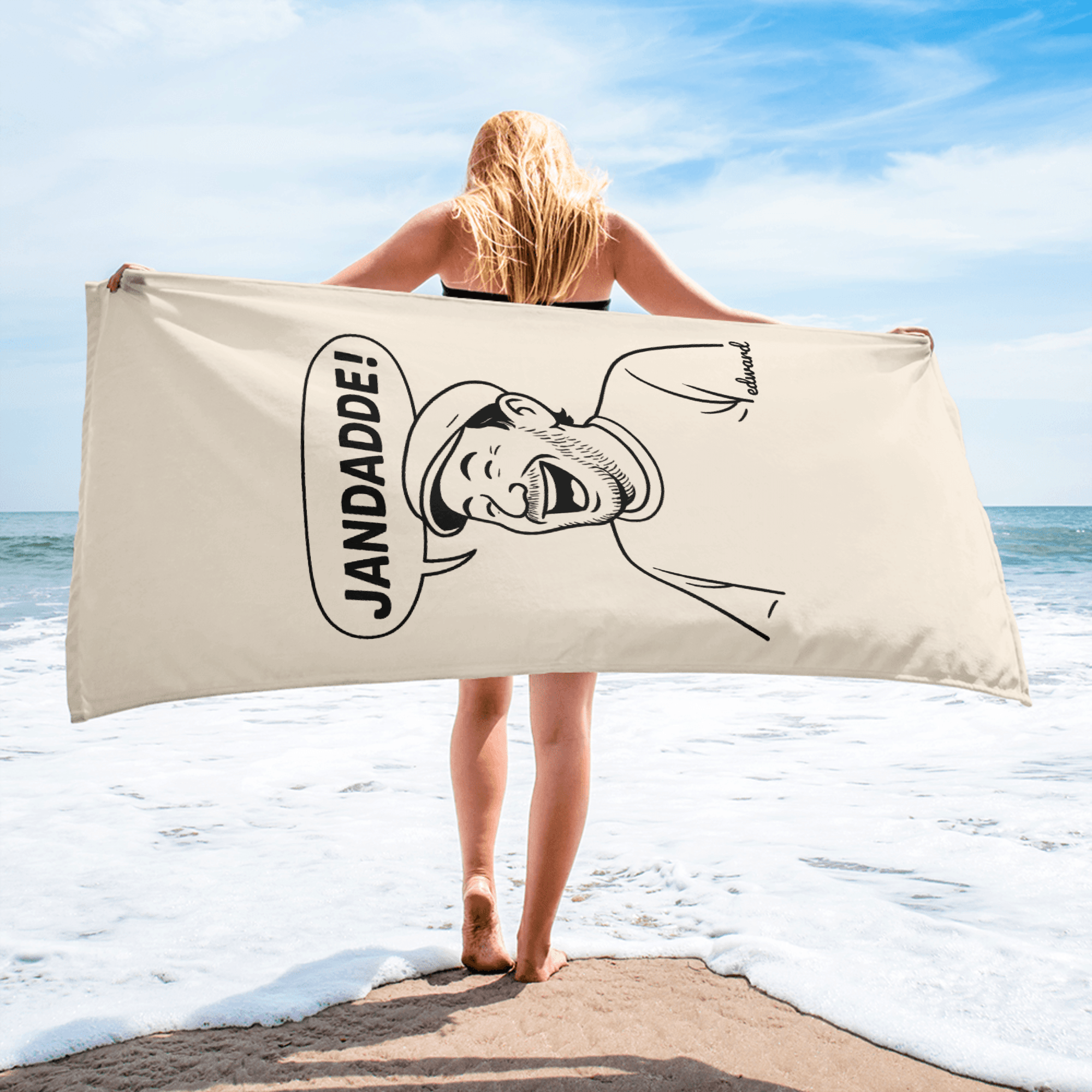 Handdoek - Jandadde! - Edward - LaLaLou